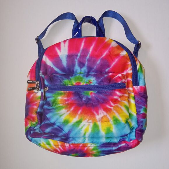 Handbags - *SPRING CLEARANCE* Top Trenz Tie Dye 12" x 12" Puffer Insulated Backpack